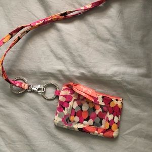 vera bradley lanyard